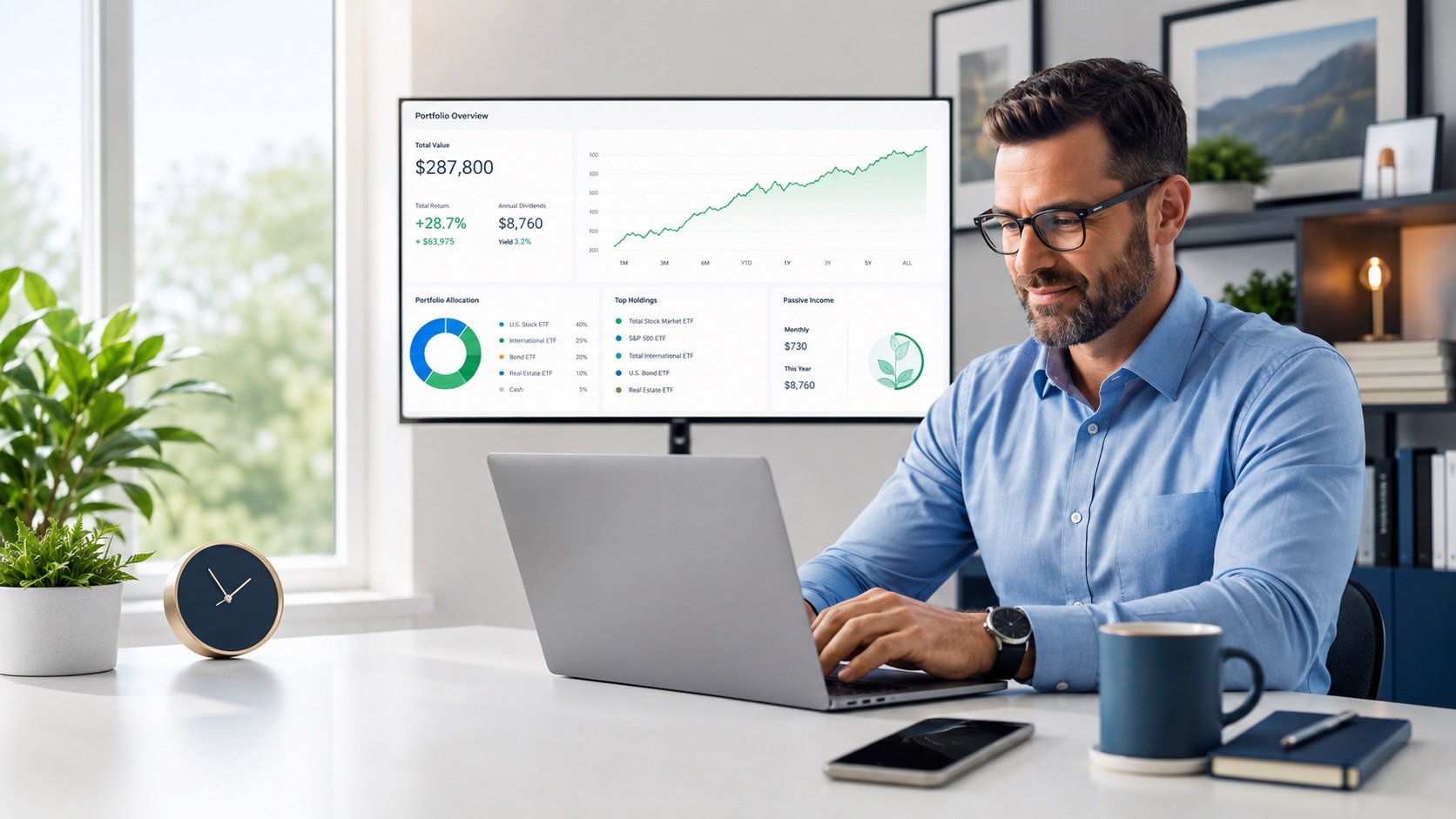 Creating a Low-Maintenance Investment Portfolio for Busy Professionals: A Practical Guide to Long-Term Wealth With Minimal Effort